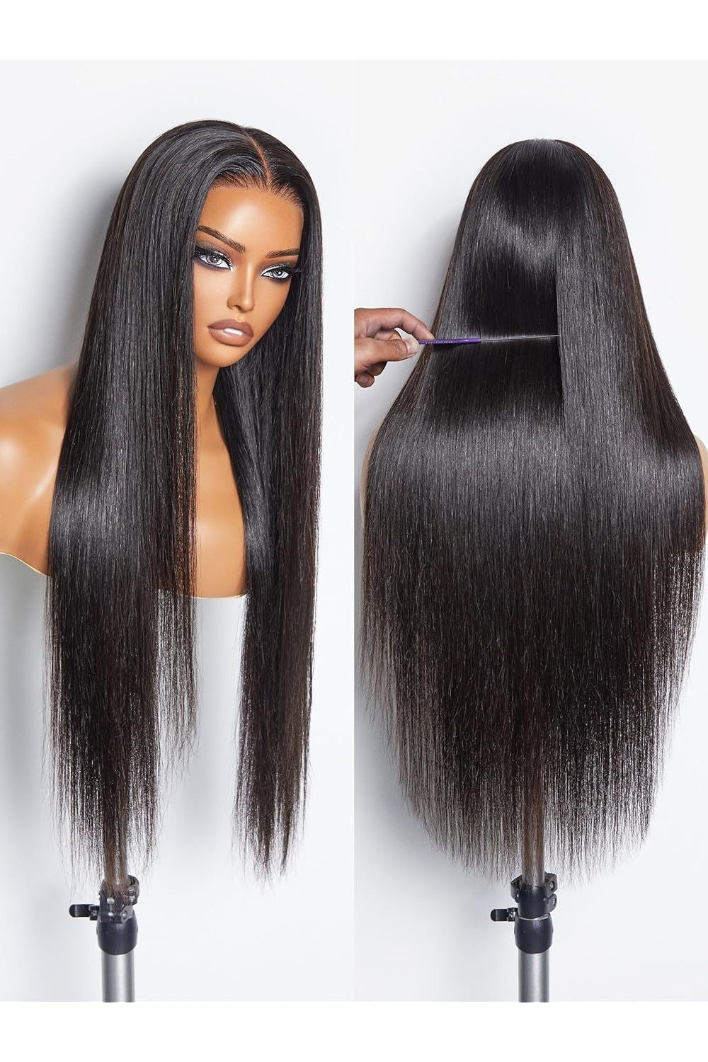 Glueless luxury lace wig