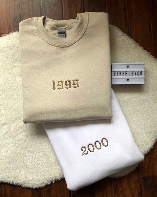 Customised year sweatshirt